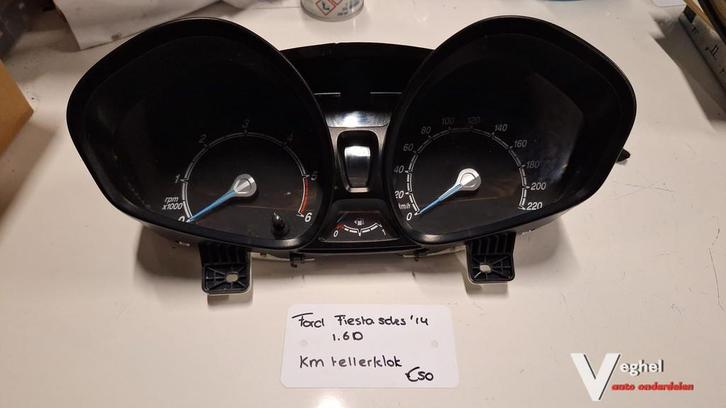 Ford Fiesta 1.6 diesel 2014     Km Tellerklok, Auto-onderdelen, Dashboard en Schakelaars, Gebruikt, Ophalen of Verzenden