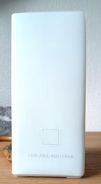 Jan des Bouvrie tafellamp , hagelwitte ICE CUBIC Holland 90s, Huis en Inrichting, Lampen | Tafellampen, Gebruikt, Ophalen of Verzenden