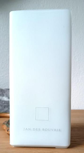 Jan des Bouvrie tafellamp , hagelwitte ICE CUBIC Holland 90s beschikbaar voor biedingen