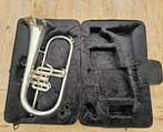 Manchester Brass 500 series Bb Bugel Silver Plated, Muziek en Instrumenten, Blaasinstrumenten | Trompetten, Ophalen, Gebruikt