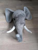Dierenkop olifant, om op te hangen aan een wand, Kinderen en Baby's, Kinderkamer | Inrichting en Decoratie, Ophalen, Zo goed als nieuw
