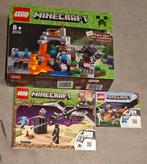 3 sets Lego mincraft, Kinderen en Baby's, Speelgoed | Duplo en Lego, Ophalen of Verzenden, Zo goed als nieuw, Complete set, Lego