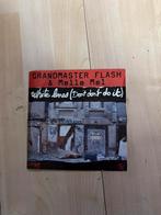 Grandmaster Flash - White Lines 12 inch, Ophalen of Verzenden, Gebruikt, 12 inch, Overige genres