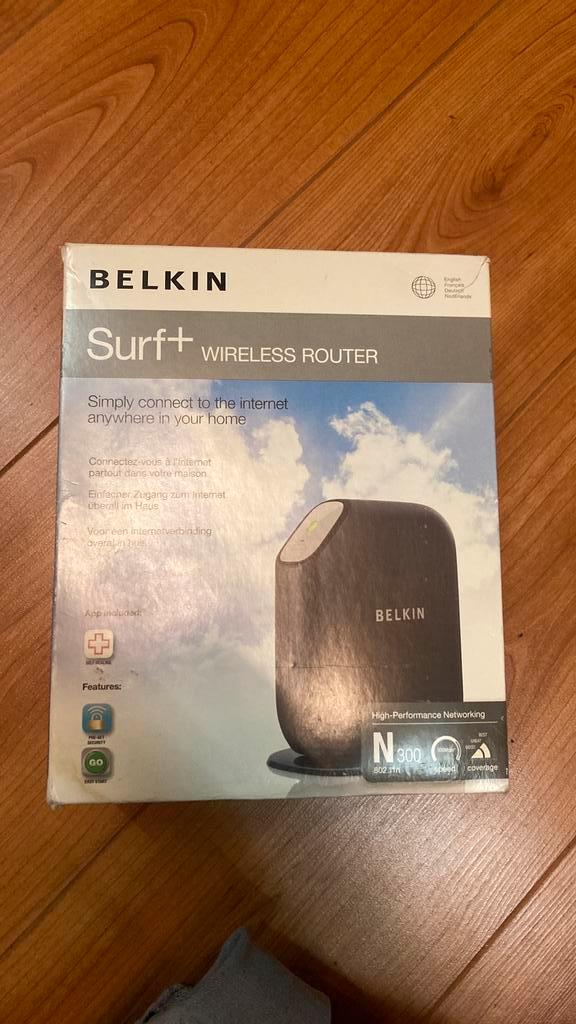 Wireless router Belkin F7D2301ED, Computers en Software, Netwerk switches, Ophalen