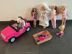 Barbie auto en poppen, Ophalen of Verzenden, Gebruikt, Barbie