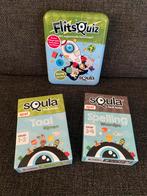 Squla Leerzame Spelletjes - Spelling, Taal, Flitsquiz, Ophalen of Verzenden, Gebruikt
