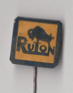 Ruton Huishoudelijke Apparaten speldje zeer oud, Verzamelen, Gebruikt, Niet vindbaar, Niet vindbaar, Speldje of Pin