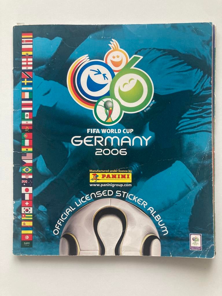 Panini WK 2006 Album met 247 stickers, Verzamelen, Sportartikelen en Voetbal, Ophalen of Verzenden