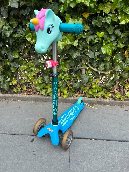 Micro step mini (incl. eenhorn/unicorn en bel), Fietsen en Brommers, Steps, Gebruikt, Gewone step, Ophalen of Verzenden
