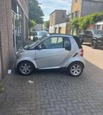Smart ForTwo 1.0 52KW Cabrio 2007 Grijs, Auto's, Smart, Achterwielaandrijving, 765 kg, Origineel Nederlands, Bedrijf