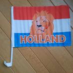 Autovlag Nederlandse Vlag - Holland - Nieuw -, Ophalen of Verzenden, Nieuw, Oranje of Koningsdag