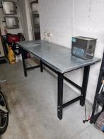 Powerplus werkbank 200x70x96, Ophalen, Gebruikt, 170 cm of meer