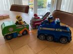Paw Patrol Auto's met Pups - 3 stuks, Ophalen of Verzenden, Gebruikt, Jongen of Meisje