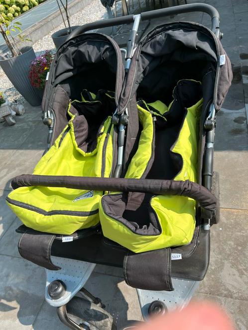 Tweeling Wandelwagen, Kinderen en Baby's, Kinderwagens en Combinaties, Gebruikt, Kinderwagen, Overige merken, Duowagen, Ophalen