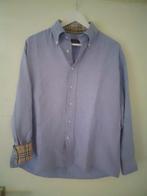 Burberry blouse licht blauw 42 Slim fit, Kleding | Dames, Blouses en Tunieken, Blauw, Maat 42/44 (L), Ophalen of Verzenden, Zo goed als nieuw
