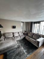 Grote hoekbank van stof - zo goed als nieuw!, Huis en Inrichting, Ophalen, Gebruikt, Hoekbank, 300 cm of meer