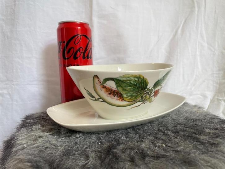 Villeroy & Boch Luxemburg botanische kom, Huis en Inrichting, Keuken | Servies, Zo goed als nieuw, Kom(men), Overige stijlen, Porselein