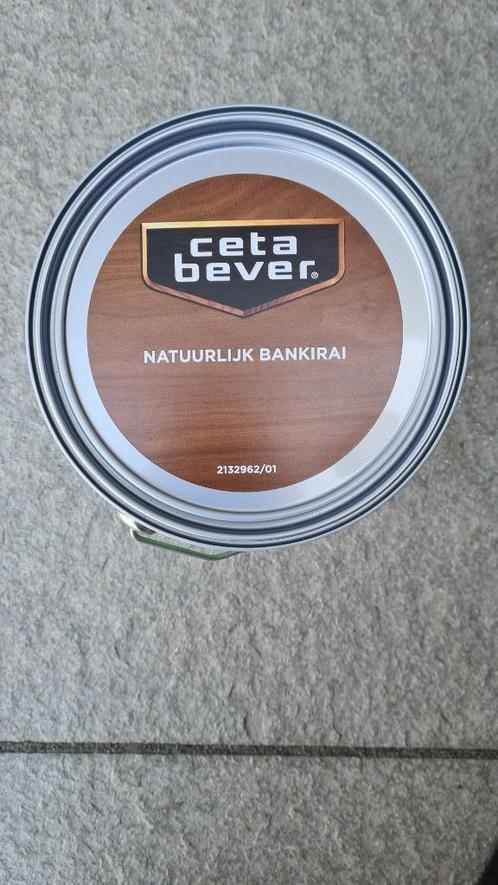 Cetabever Bankirai Beits, 2,5 liter, Doe-het-zelf en Verbouw, Verf, Beits en Lak, Nieuw, Beits, Minder dan 5 liter, Ophalen