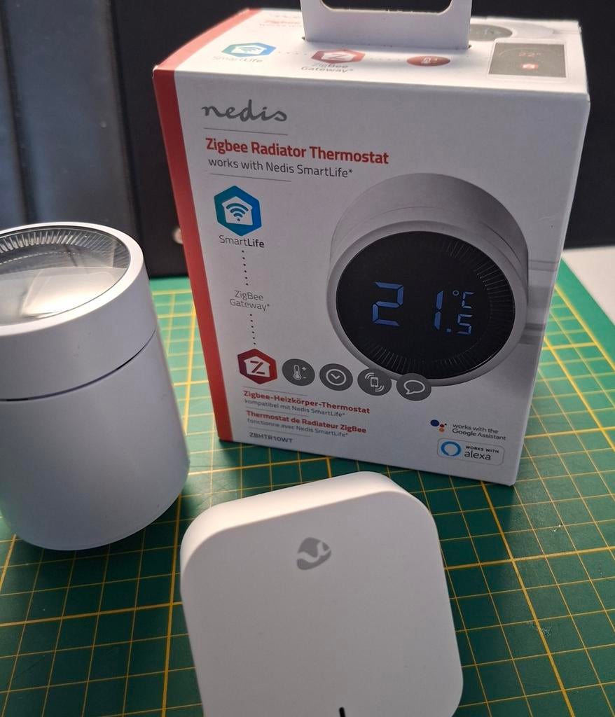 Zigbee Nedis Slimme Radiator Thermostaat, Ophalen of Verzenden, Nieuw