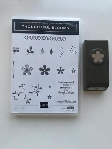 Stampin Up | Thoughtful Blooms | photopolymer met pons