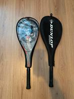 Dunlop Squashracket, Sport en Fitness, Squash, Verzenden, Zo goed als nieuw, Racket, Met hoes