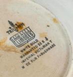 Triumph Limoges "Imperial Victorian" 22K Wit Goud Fruit bord, Ophalen of Verzenden