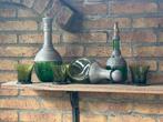 Vintage whisky en likeur karaffen en glazen t.e.a.b., Antiek en Kunst, Antiek | Glas en Kristal, Ophalen of Verzenden