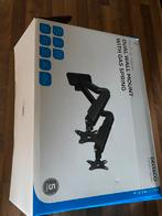 Deltaco Dual monitor beugel, Ophalen, Nieuw