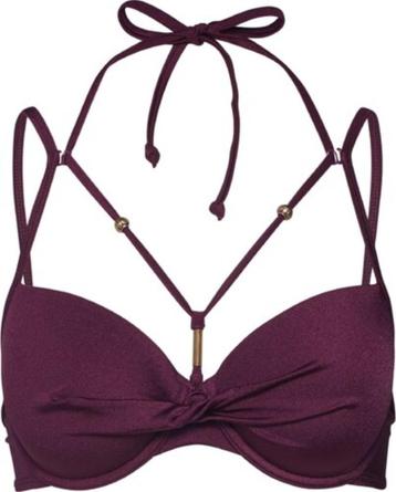 Hunkemoller bordeaux voorgevormde bikini top Tribal top 85C beschikbaar voor biedingen