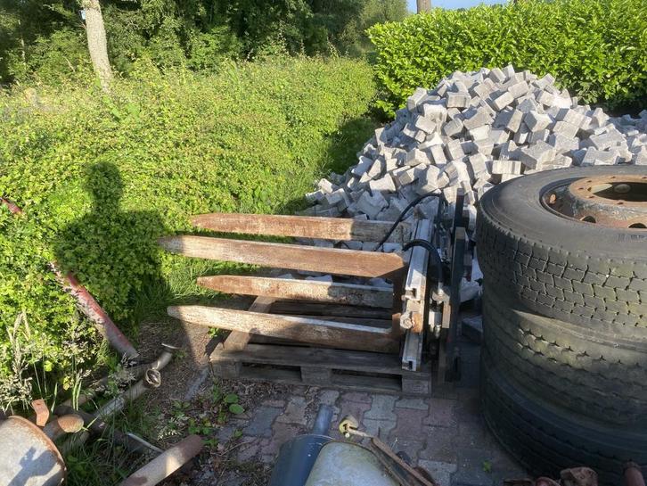 Heftruck lepels en borden, Doe-het-zelf en Verbouw, Gereedschap | Machine-onderdelen en Toebehoren, Gebruikt, Ophalen of Verzenden