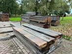 Gebruikte H.H.  Damwandplanken Gerecycled Circulair hout, Doe-het-zelf en Verbouw, Ophalen, Gebruikt, Plank, 300 cm of meer