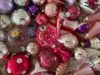 ZOLDEROPRUIMING Kerstballen roze/paars ‘bijzondere’ 34 st., Ophalen of Verzenden, Gebruikt