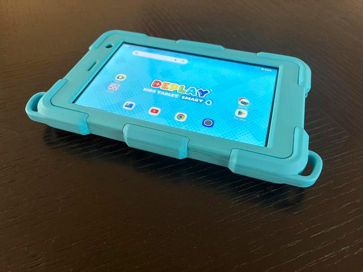 Deplay kids tablet 8 inch, blauw, Computers en Software, Android Tablets, Zo goed als nieuw, Wi-Fi, 8 inch, 64 GB, Gps, Usb-aansluiting