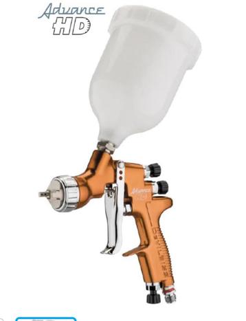 DeVilbiss Advance HVLP Verfspuit - Bovenbeker beschikbaar voor biedingen