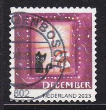 3198 - Nederland nvph 4153 , Decemberzegel , Kat en hond bij beschikbaar voor biedingen