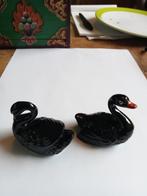 zwarte zwanen  als peper en zout stel, Verzamelen, Ophalen of Verzenden, Zo goed als nieuw, Dier