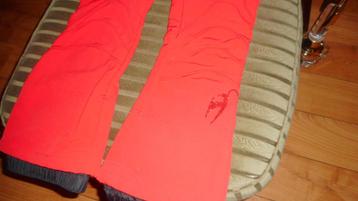 Rode dames ski-broek maat 38 ,,TONI SAILER ,,Swarovski bok  beschikbaar voor biedingen