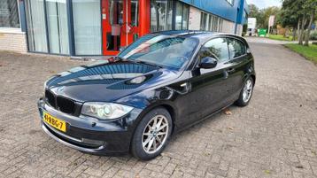 BMW 1-Serie 2.0 116I 3DR 2011 Zwart leer/M-sport/clima/nap beschikbaar voor biedingen