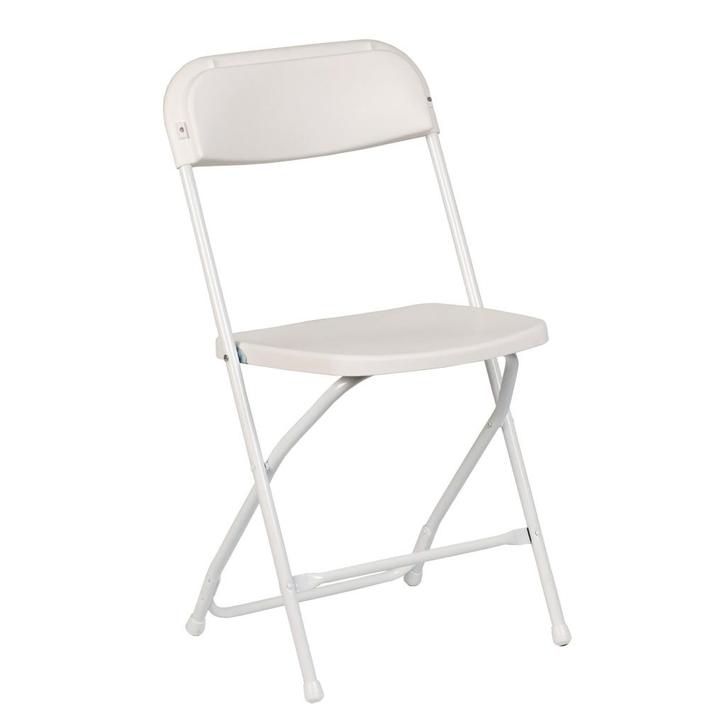 Klapstoel Titan - geheel Wit, Huis en Inrichting, Stoelen, Nieuw, Wit