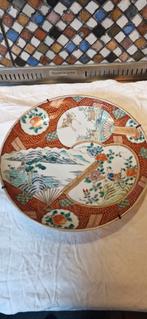 Antieke oosterse decoratieve schotel, Ophalen of Verzenden