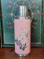 Vintage Deer Brand Thermosfles Roze Kersenbloesem, Ophalen of Verzenden, Gebruikt