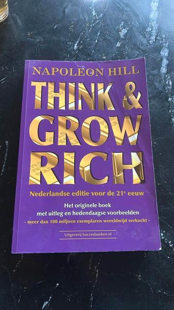 Napoleon Hill - Think & Grow Rich | Nederlandse versie  beschikbaar voor biedingen