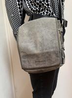 Leren tas arthur&aston, grijs, Overige merken, Gebruikt, Ophalen of Verzenden, Grijs