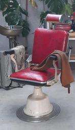 Vintage barberstoel, Antiek en Kunst, Antiek | Meubels | Stoelen en Banken, Ophalen