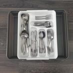Bestekbak uitschuifbaar inclusief bestek set/mix (51 items), Gebruikt, Ophalen of Verzenden, Rvs of Chroom, Vaatwasserbestendig