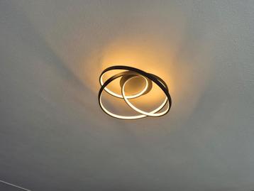 Brilliant plafondlamp Labyrinth zwart 40W beschikbaar voor biedingen