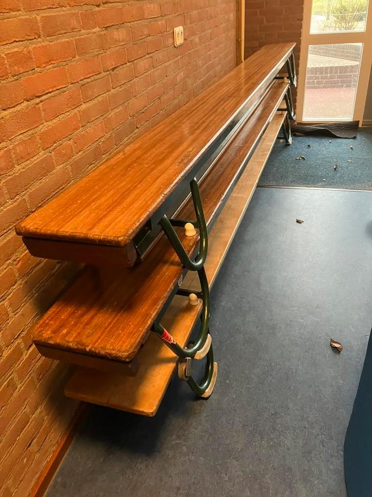 Turnbanken 3x, Sport en Fitness, Turnen, Gebruikt, Materiaal, Maat 36 t/m 42, Bruin, Ophalen