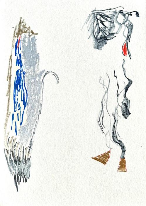 Peter Green (Fleetwood Mac) Abstract Drawing Artwork, Antiek en Kunst, Kunst | Tekeningen en Foto's, Ophalen of Verzenden