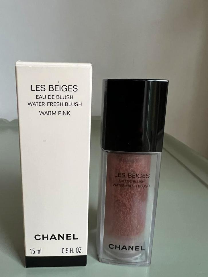 Chanel Les Beiges Eau De Blush Warm Pink 15ml., Sieraden, Tassen en Uiterlijk, Uiterlijk | Cosmetica en Make-up, Nieuw, Make-up