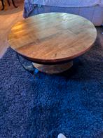 Ronde Salontafel - 65 cm Doorsnee, Gebruikt, Rond, Minder dan 50 cm, Overige houtsoorten